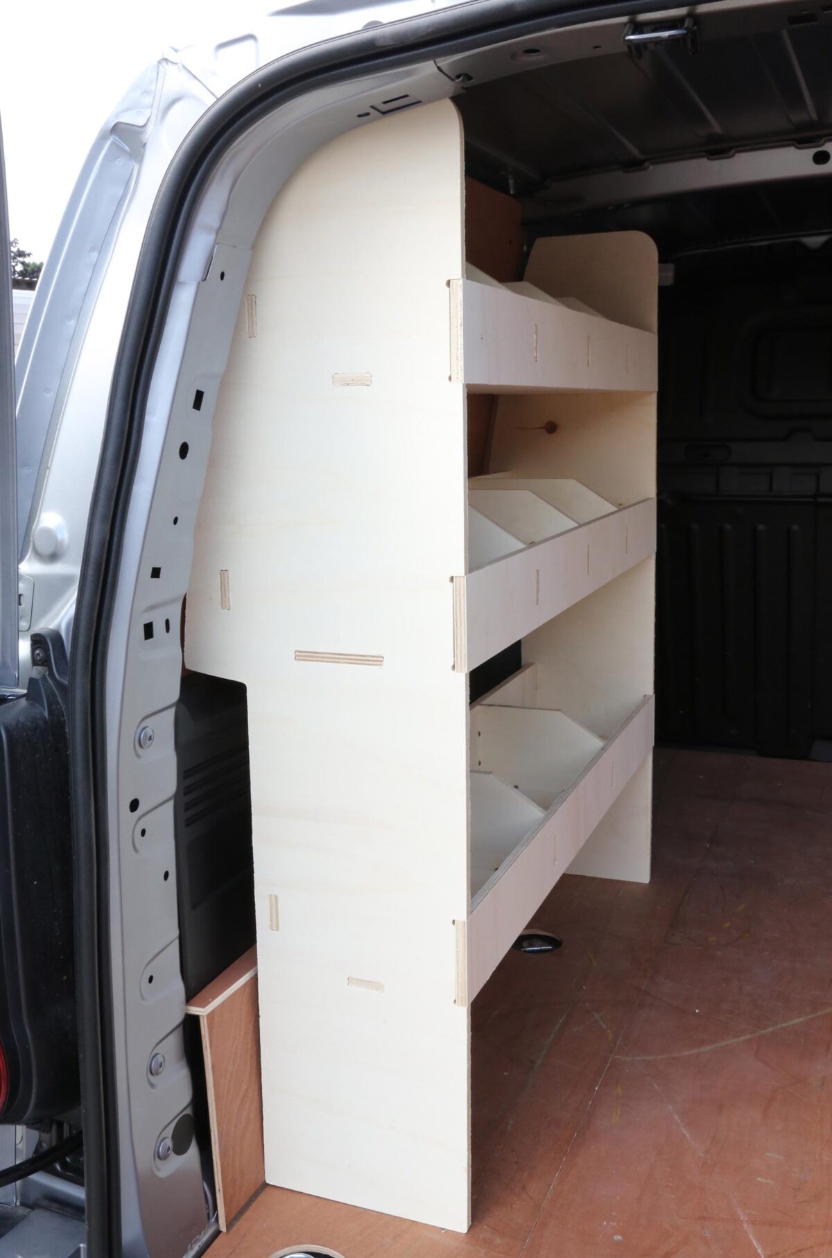 Étagère utilitaire pour Opel Combo L2, 2019+ Étagère rangement arrière côté conducteur du fourgon – Image 2