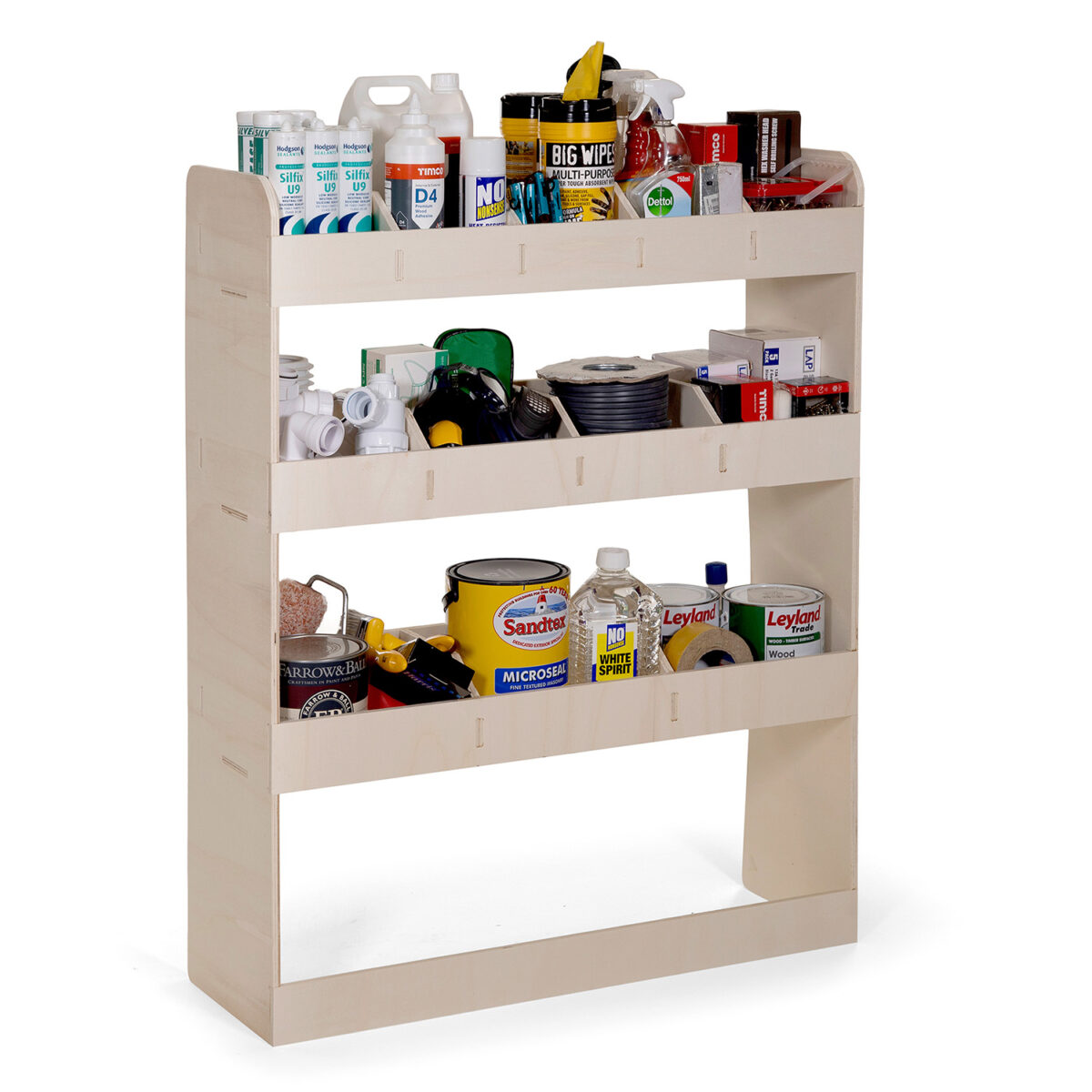 Étagère utilitaire pour Renault Trafic L1, 2015+ Étagères rangements arrière doubles – Image 6