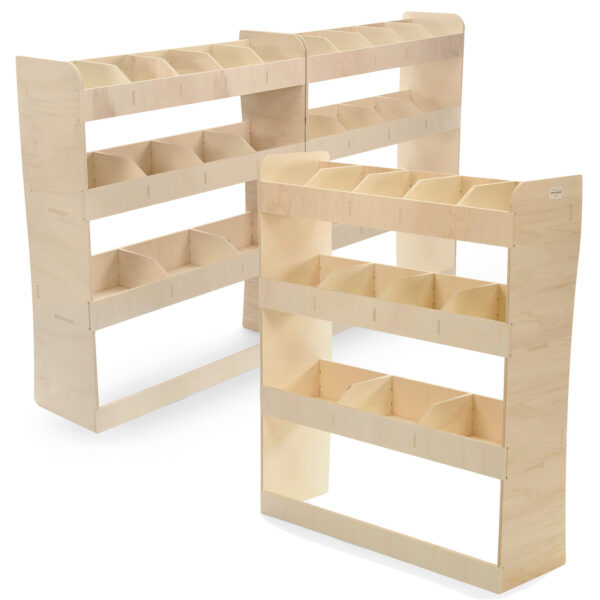 Étagère utilitaire pour Renault Trafic L1, 2015+ Unités de rayonnage triple – Image 5