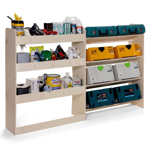 Étagère utilitaire pour Renault Trafic L1, 2015+ Étagère rangement pour boîte à outils et arrière – Image 6