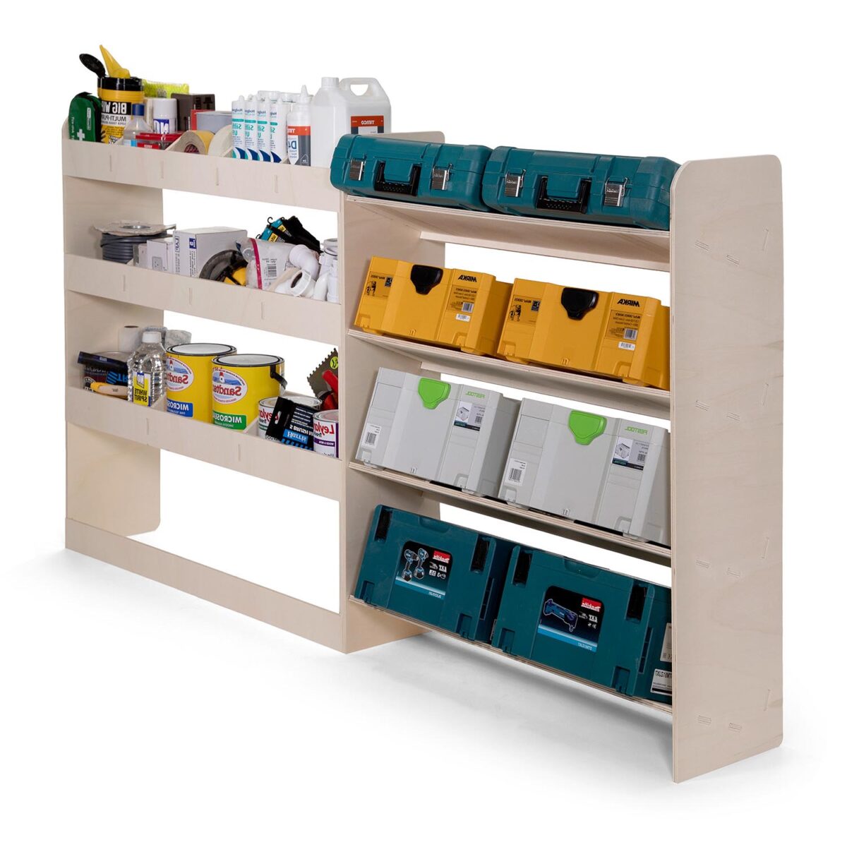 Étagère utilitaire pour Renault Trafic L2, 2015+ Étagère rangement pour boîte à outils et arrière – Image 7