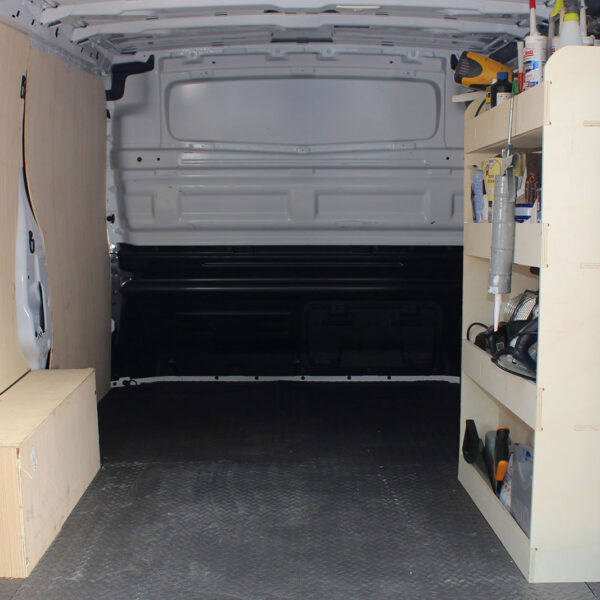 Étagère utilitaire pour Renault Trafic L2, 2015+ Étagère rangement arrière côté passager du fourgon – Image 2