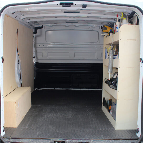 Étagère utilitaire pour Renault Trafic L1, 2015+ Étagère rangement arrière côté passager du fourgon – Image 3