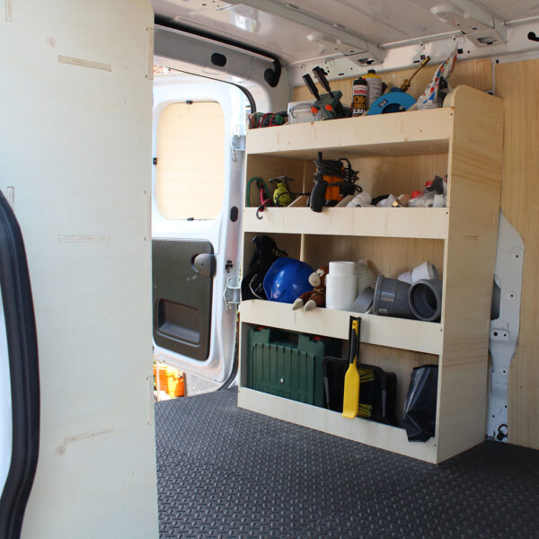 Étagère utilitaire pour Renault Trafic L1, 2015+ Étagères rangements arrière doubles – Image 4