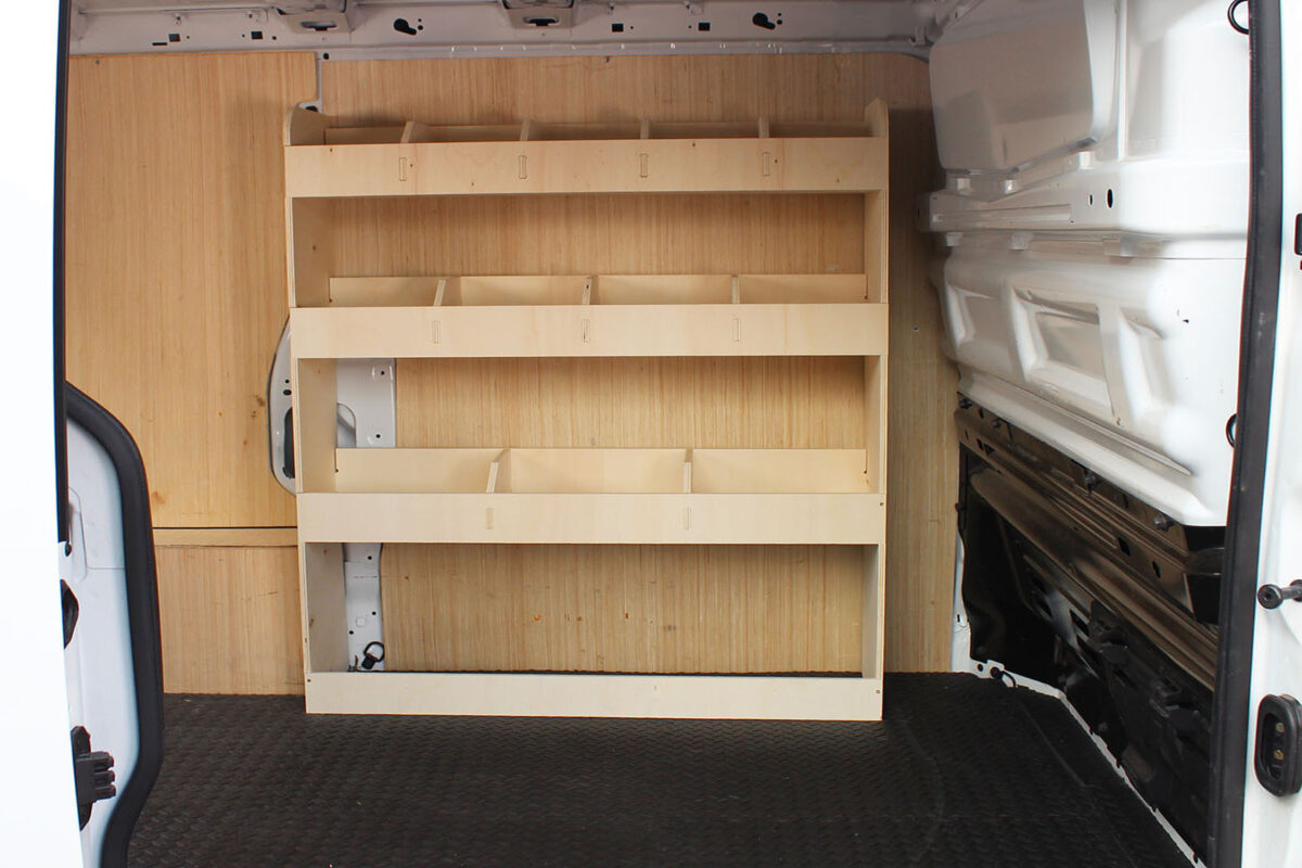 Étagère utilitaire pour Renault Trafic L2, 2015+ Étagère rangement avant côté conducteur du fourgon – Image 2