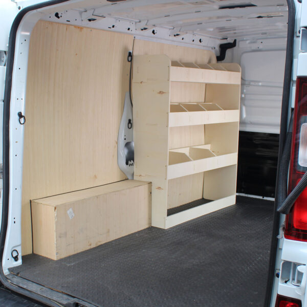 Étagère utilitaire pour Renault Trafic L1, 2015+ Étagère rangement avant côté conducteur du fourgon – Image 4