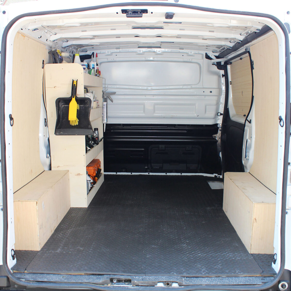 Étagère utilitaire pour Renault Trafic L1, 2015+ Étagère rangement avant côté conducteur du fourgon – Image 3