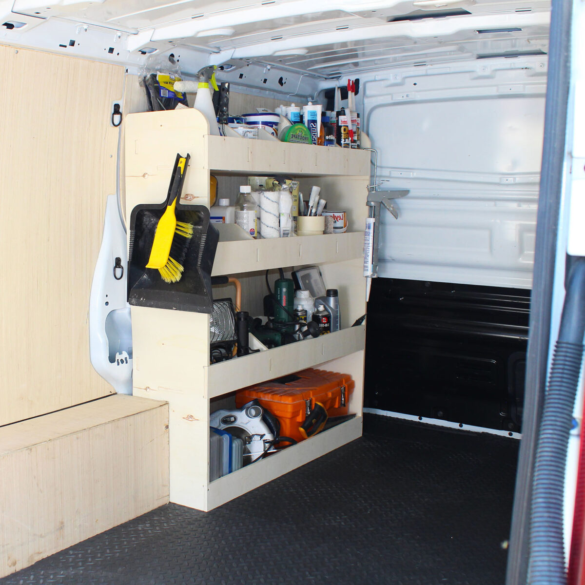 Étagère utilitaire pour Renault Trafic L1, 2015+ Étagère rangement avant côté conducteur du fourgon – Image 2