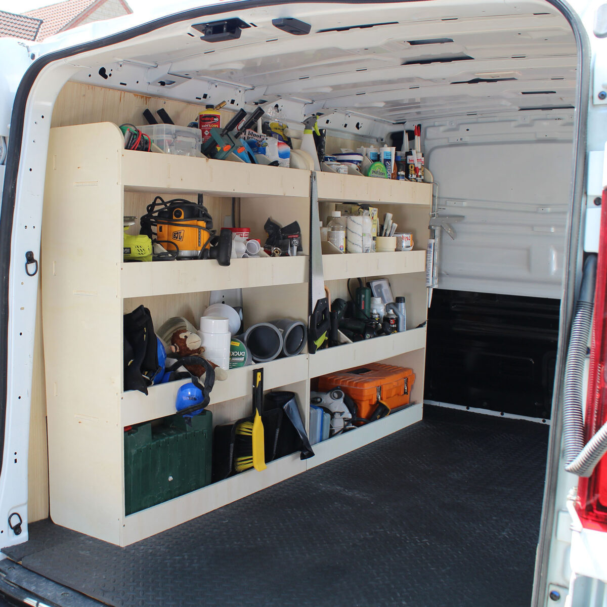 Étagère utilitaire pour Renault Trafic L1, 2015+ Étagères rangements intégrales côté conducteur du fourgon – Image 2