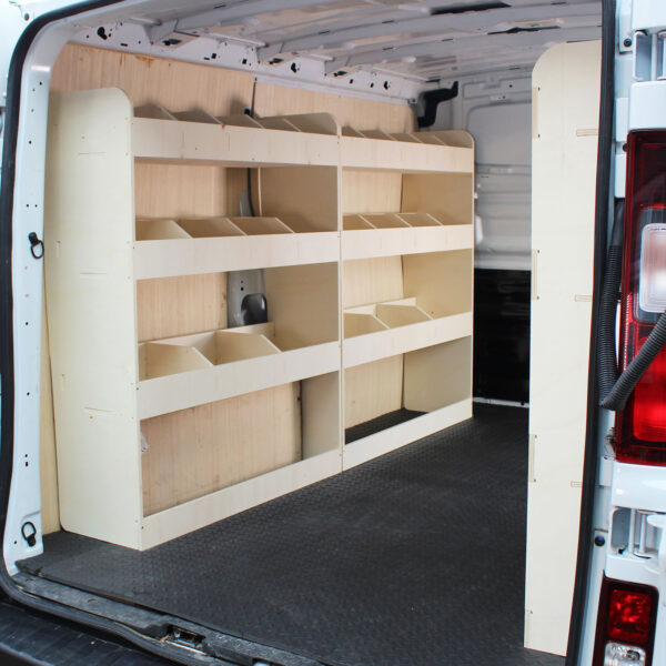 Étagère utilitaire pour Renault Trafic L1, 2015+ Unités de rayonnage triple – Image 4
