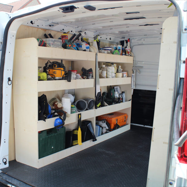 Étagère utilitaire pour Renault Trafic L1, 2015+ Unités de rayonnage triple – Image 3