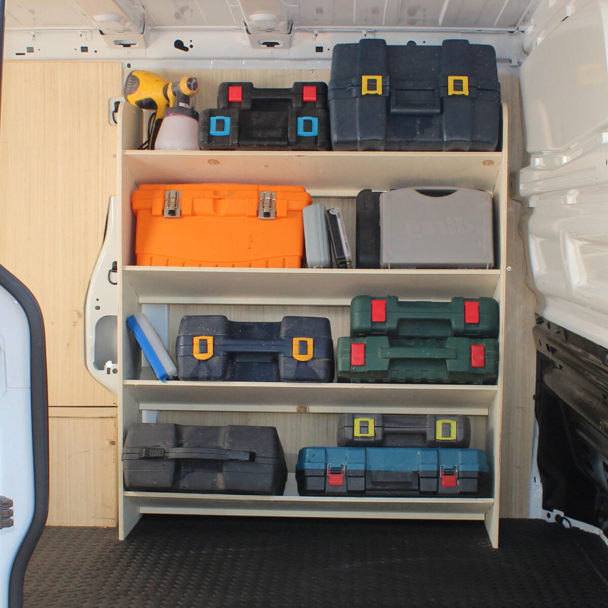 Étagère utilitaire pour Renault Trafic L1 et L2, 2015+ Étagère rangement pour boîte à outils – Image 1