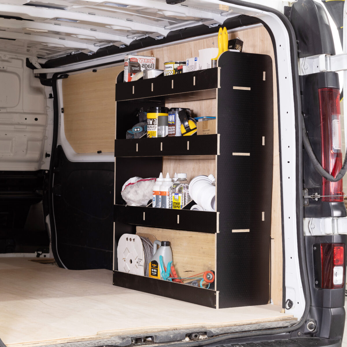 Renault Trafic L1 2015+ Panneau Phénolique Étagère arrière côté passager pour fourgon – Image 1