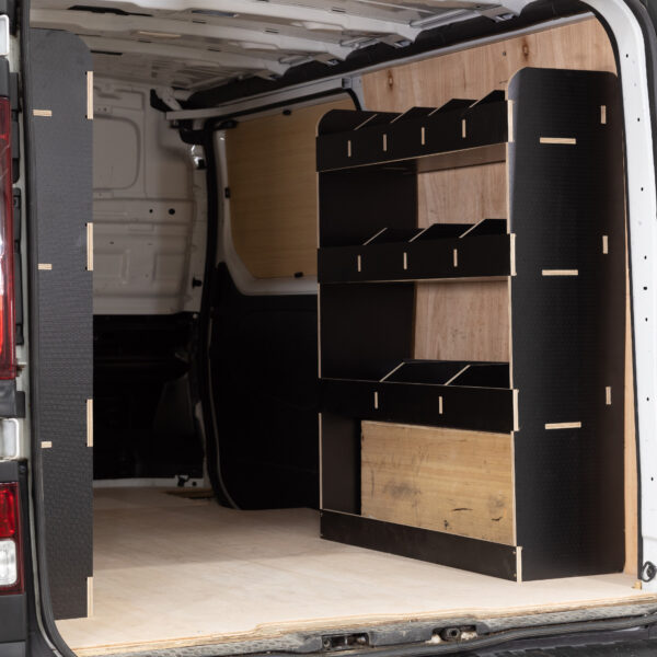 Opel Vivaro L1 2014-19 Panneau Phénolique Étagères arrière doubles – Image 3