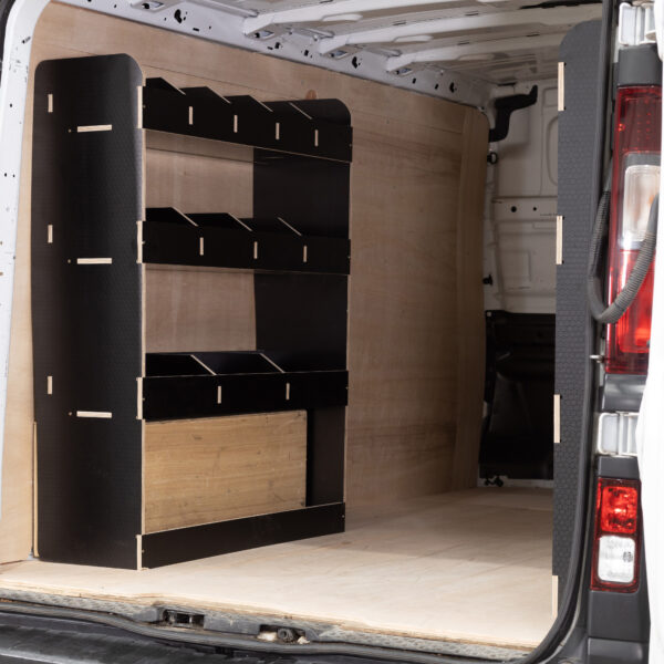 Opel Vivaro L1 2014-19 Panneau Phénolique Étagères arrière doubles – Image 4