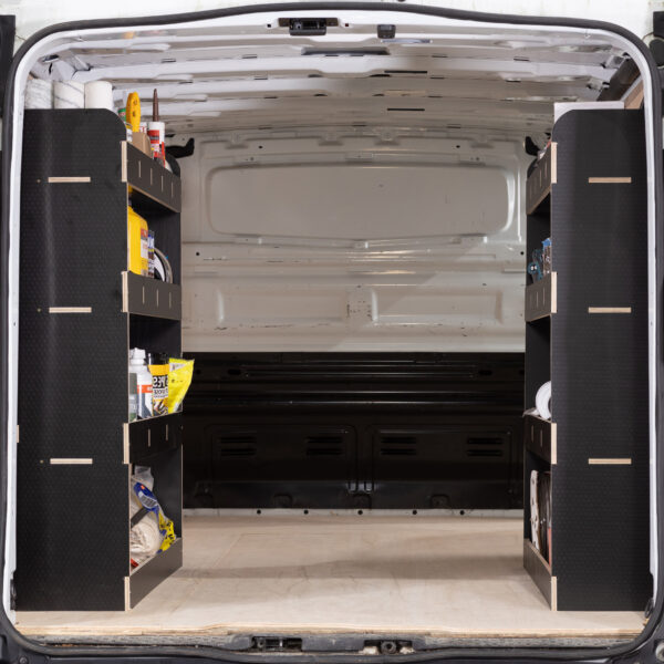 Opel Vivaro L1 2014-19 Panneau Phénolique Étagères arrière doubles – Image 2