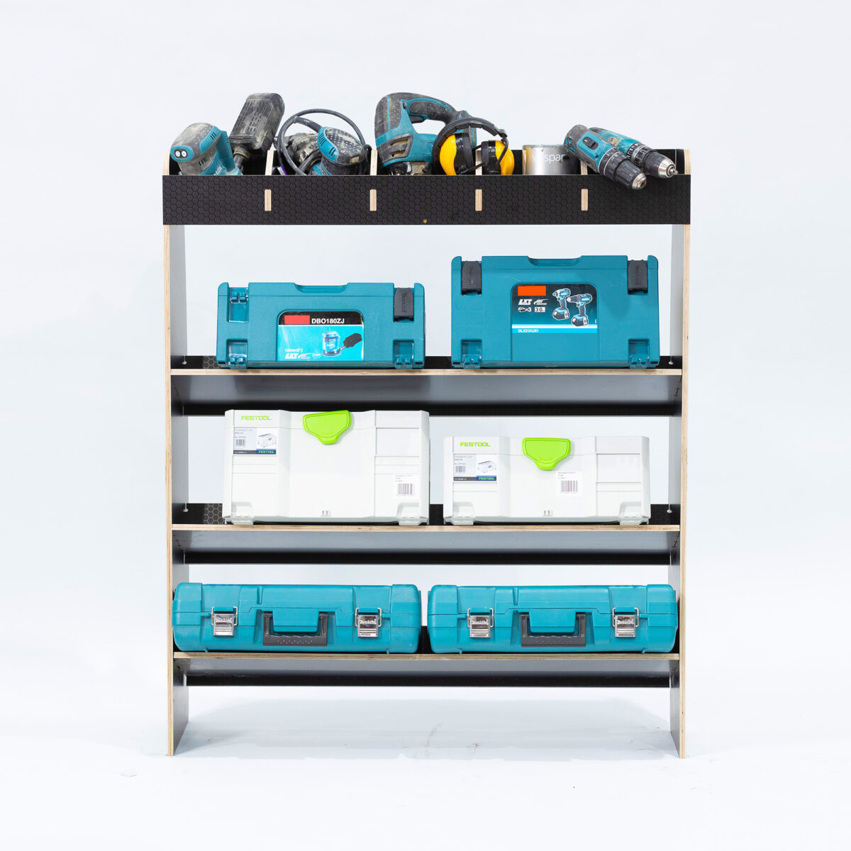 Fiat Scudo Standard & Long 2022+ Panneau Phénolique Étagère pour boîte à outils – Image 5