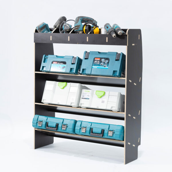 Fiat Scudo Standard & Long 2022+ Panneau Phénolique Étagère pour boîte à outils – Image 4