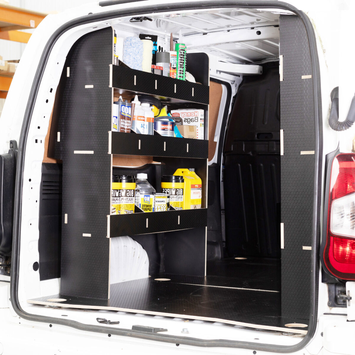 Toyota Proace City L2 2020+ Panneau Phénolique Étagères arrière doubles – Image 3