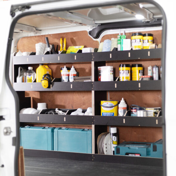 Ford Transit Custom L1 2012-23 Panneau Phénolique Étagères intégrales côté conducteur pour fourgon – Image 3