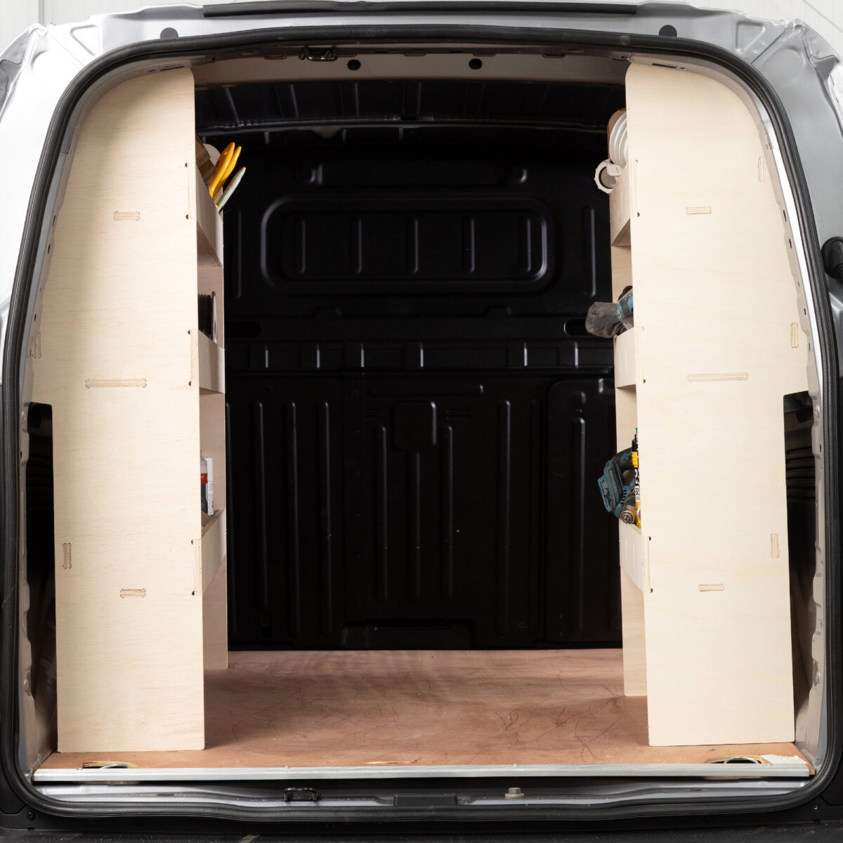 Étagère utilitaire pour Dacia Dokker, 2012-21 Étagères rangements arrière doubles – Image 1