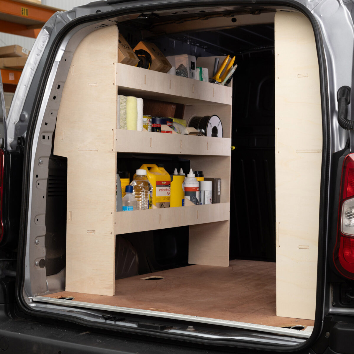 Étagère utilitaire pour Citroen Berlingo L1 (M) 2019+ Étagères rangements arrière doubles – Image 2