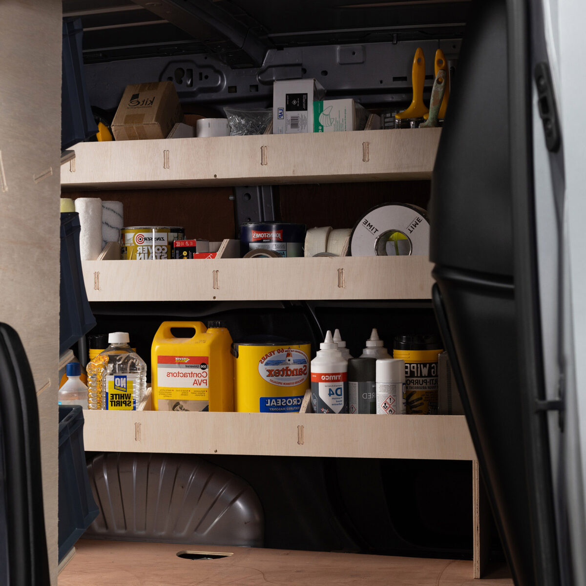 Étagère utilitaire pour Citroen Berlingo L1 (M) 2019+ Étagères rangements arrière doubles – Image 7