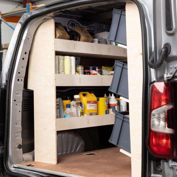 Étagère utilitaire pour Renault Kangoo L1 (ML) 2022+ Étagères arrière doubles – Image 3