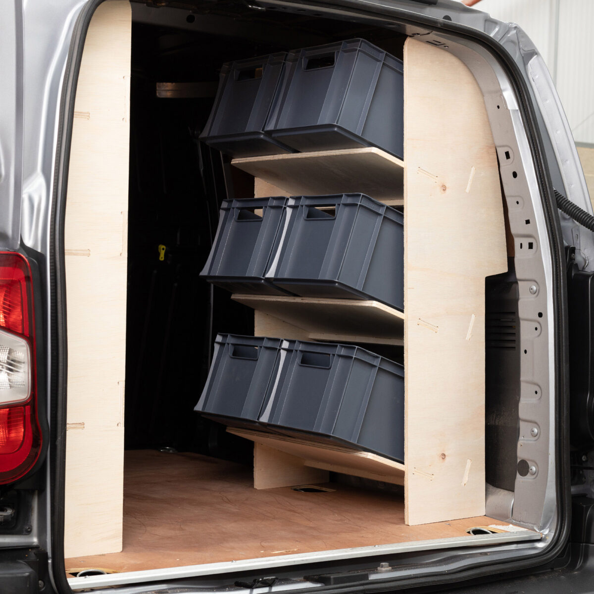 Étagère utilitaire pour Renault Kangoo L1 (ML) 2022+ Étagères arrière doubles – Image 4