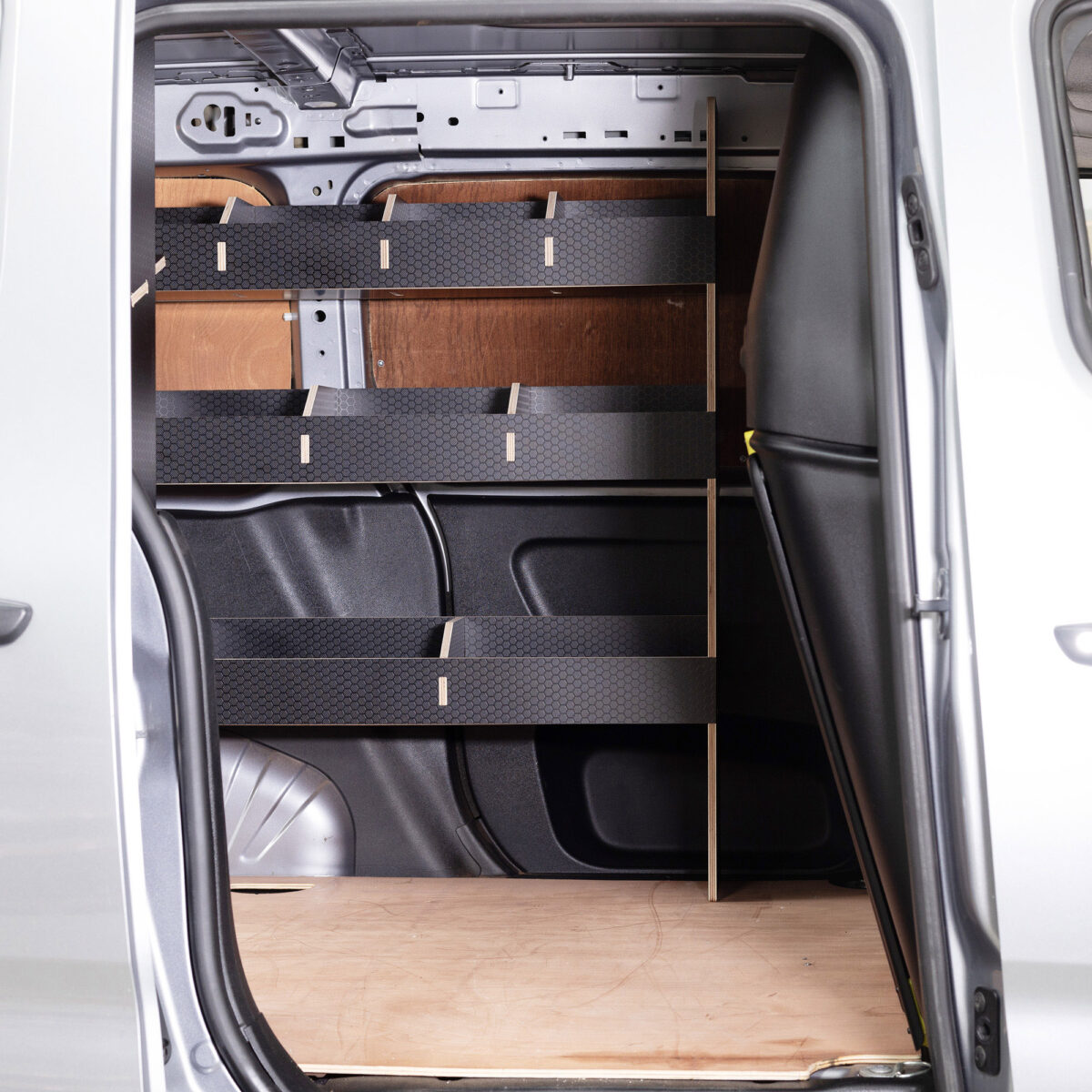 Fiat Doblo L1 2022+ Panneau Phénolique Étagères arrière doubles – Image 8