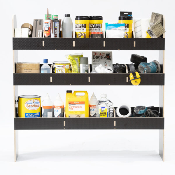 Fiat Doblo L1 2022+ Panneau Phénolique Étagères arrière doubles – Image 12