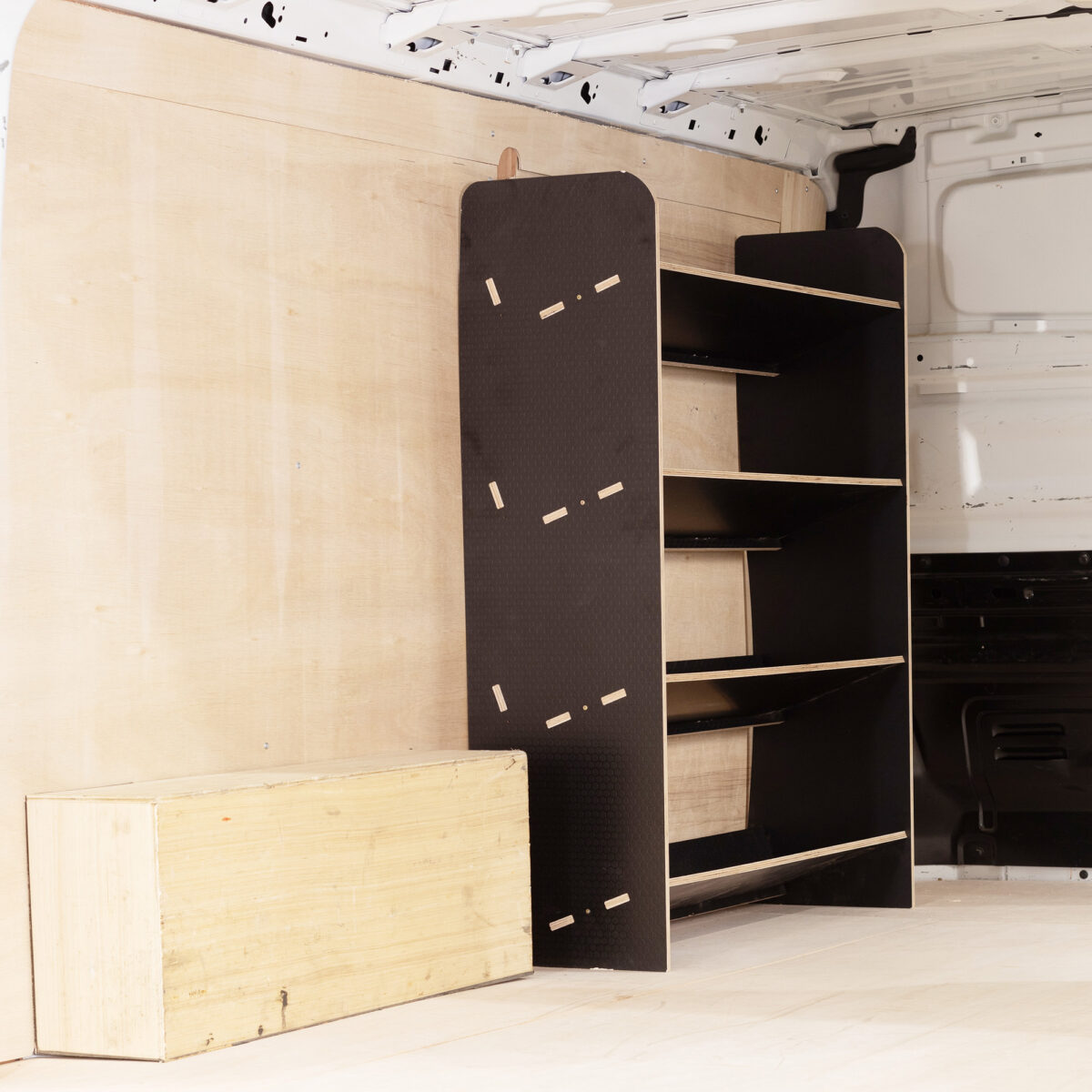 Renault Trafic L1 & L2 2015+ Panneau Phénolique Étagère pour boîte à outils – Image 1