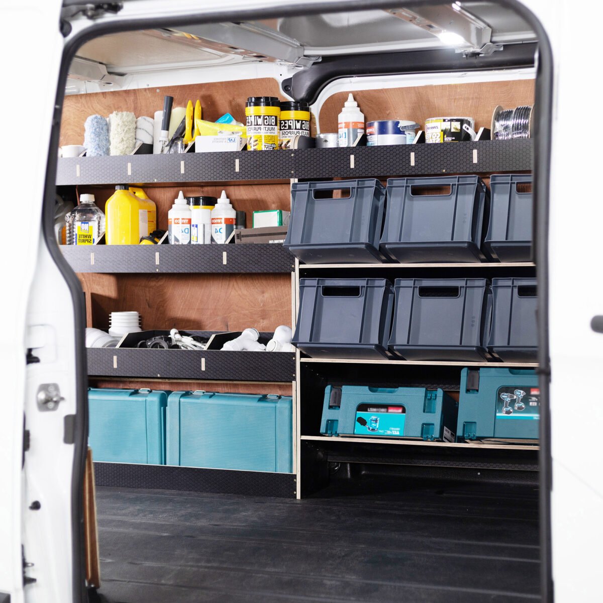 Toyota Proace L3 2016+ Panneau Phénolique Étagère pour boîte à outils et arrière – Image 2