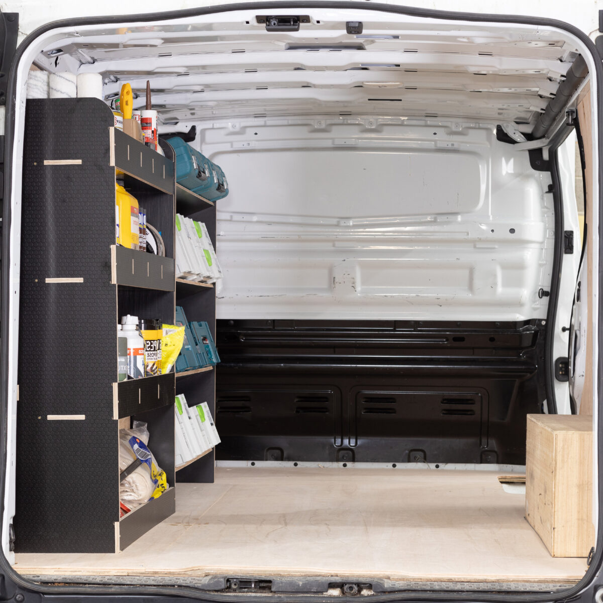 Renault Trafic L2 2015+ Panneau Phénolique Étagère pour boîte à outils et arrière – Image 3