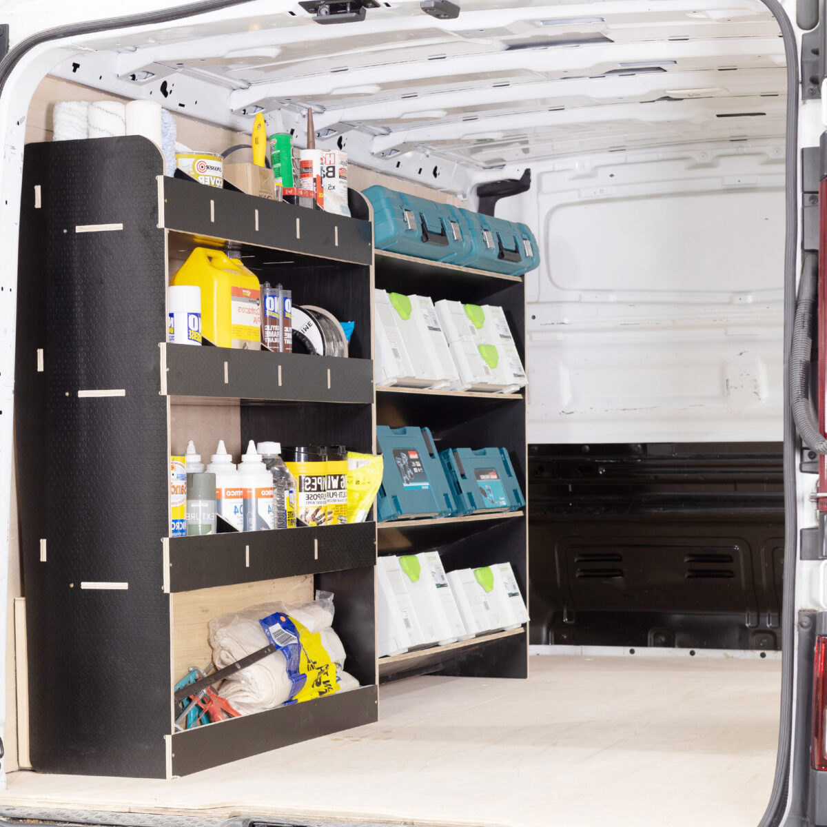 Renault Trafic L2 2015+ Panneau Phénolique Étagère pour boîte à outils et arrière – Image 2