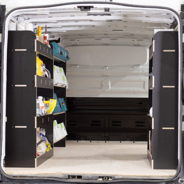 Opel Vivaro L2 2014-19 Panneau Phénolique Unités de rayonnage triple – Image 2