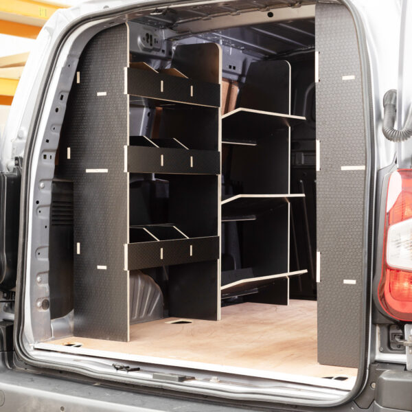 Fiat Doblo L1 2022+ Panneau Phénolique Unités de rayonnage triple – Image 4