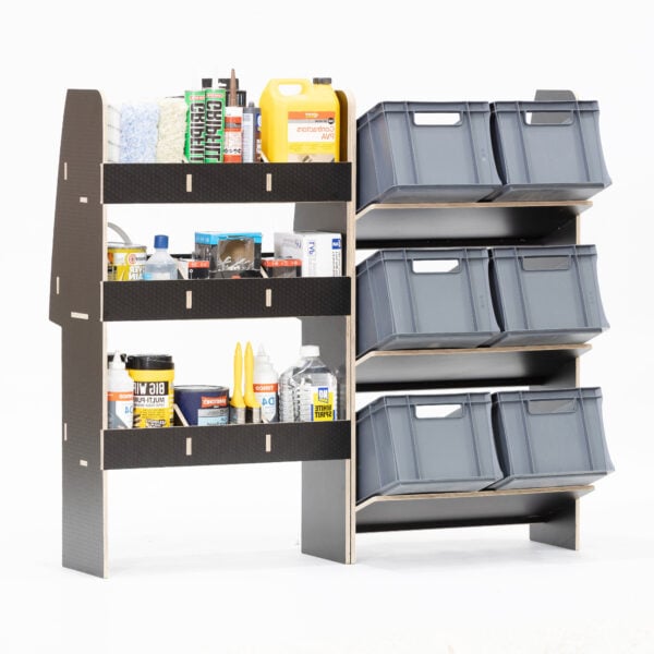 Citroen Berlingo L1 (M) 2019+ Panneau Phénolique Étagères intégrales côté conducteur pour fourgon – Image 9