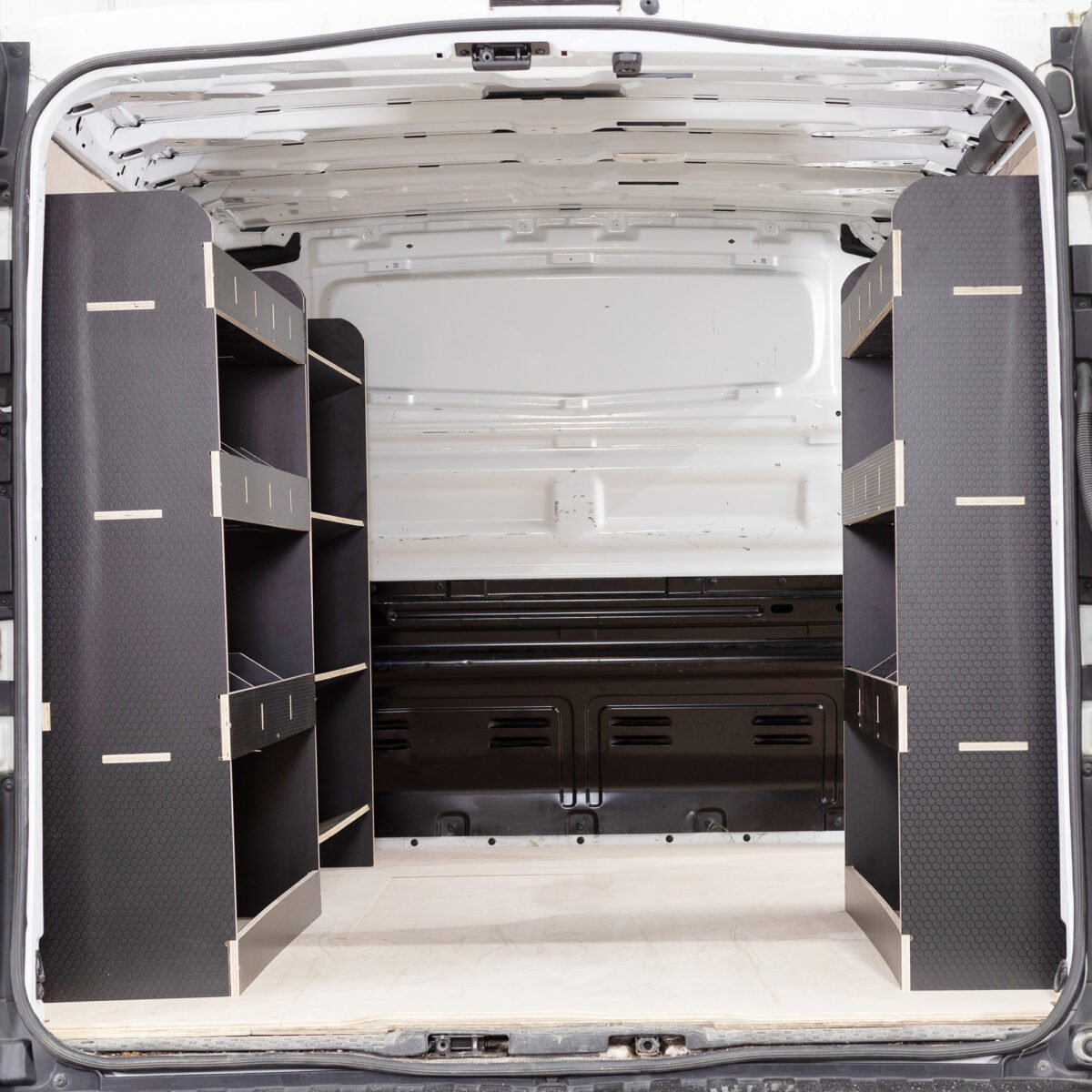 Opel Vivaro L2 2014-19 Panneau Phénolique Unités de rayonnage triple – Image 3