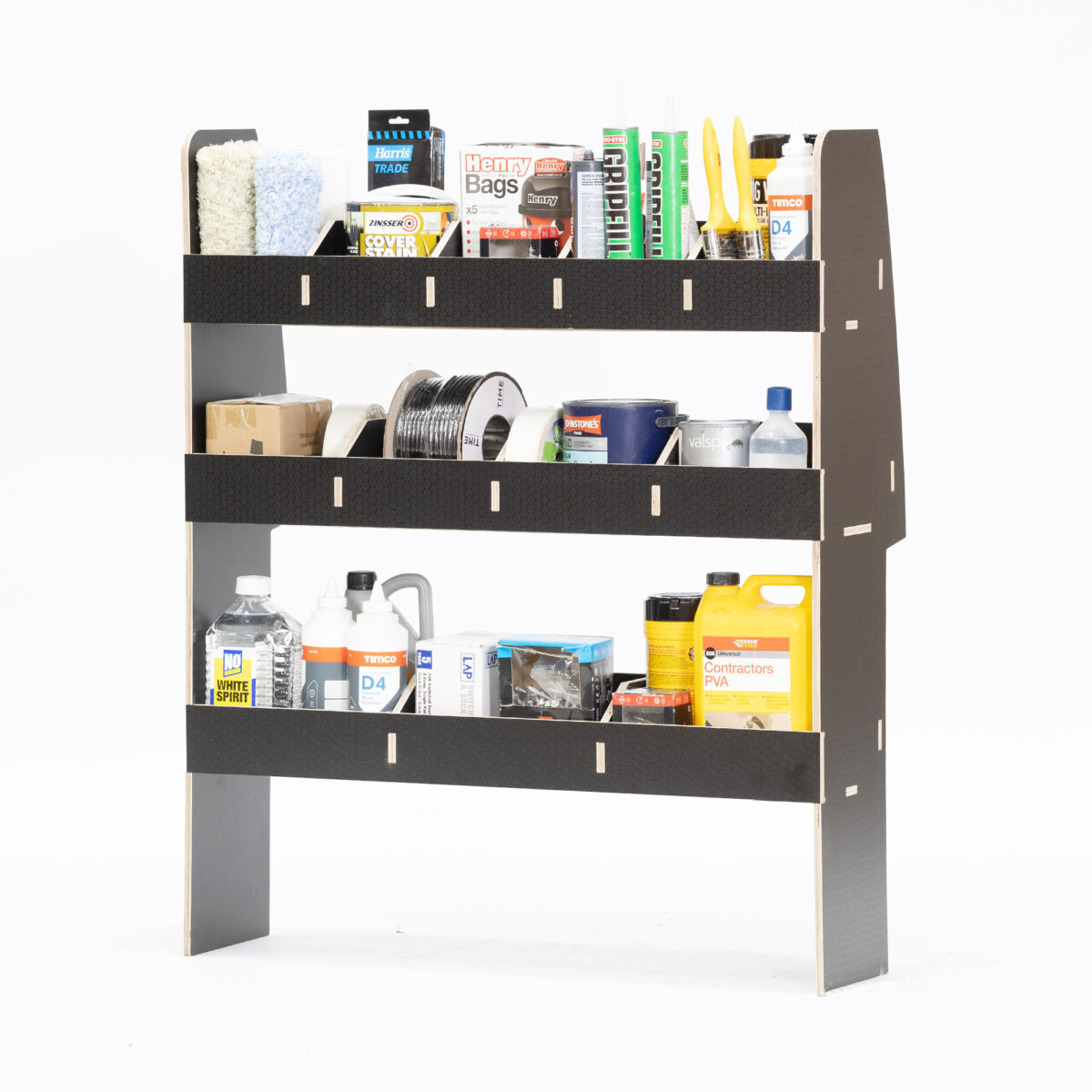 Toyota Proace City L2 2020+ Panneau Phénolique Étagères arrière doubles – Image 7