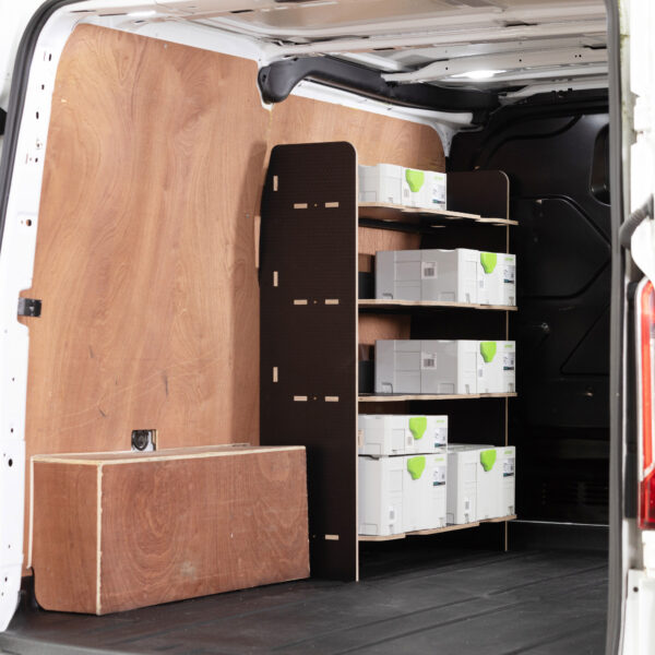 Étagère utilitaire pour Ford Transit Custom L1 et L2, 2024+ Panneau Phénolique Étagère rangement pour boîte à outils Festool – Image 2