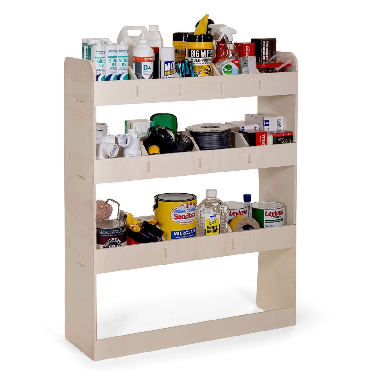 Étagère utilitaire pour Nissan Primastar L1 2001-14 Étagères rangements arrière doubles – Image 6