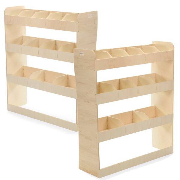 Étagère utilitaire pour Nissan Primastar L1 2001-14 Étagères rangements arrière doubles – Image 5