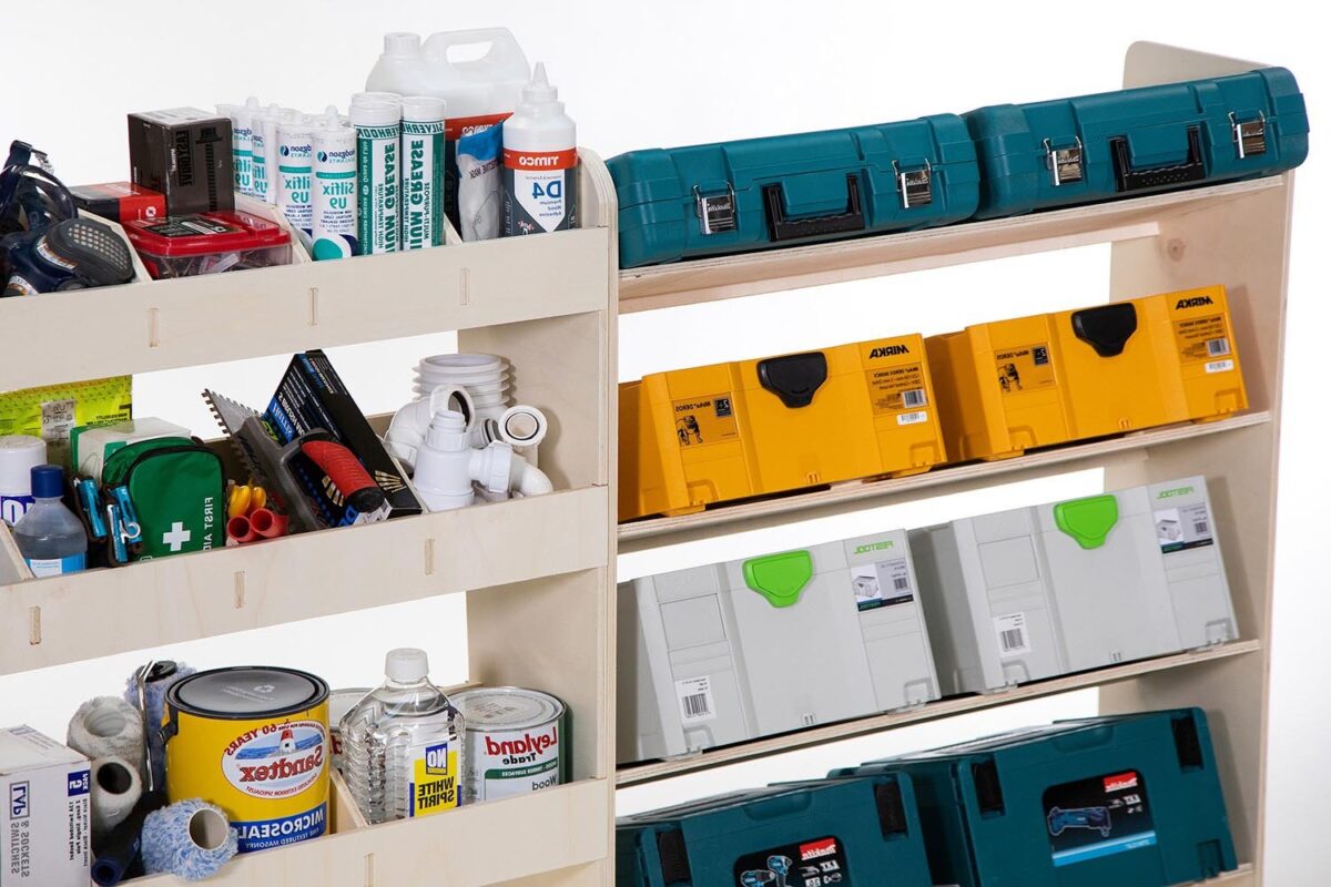 Étagère utilitaire pour Nissan Primastar L1 2001-14 Étagère rangement pour boîte à outils et arrière – Image 8