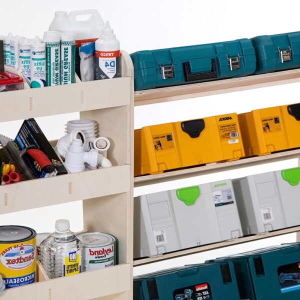 Étagère utilitaire pour Nissan Primastar L1 2001-14 Étagère rangement pour boîte à outils et arrière – Image 8