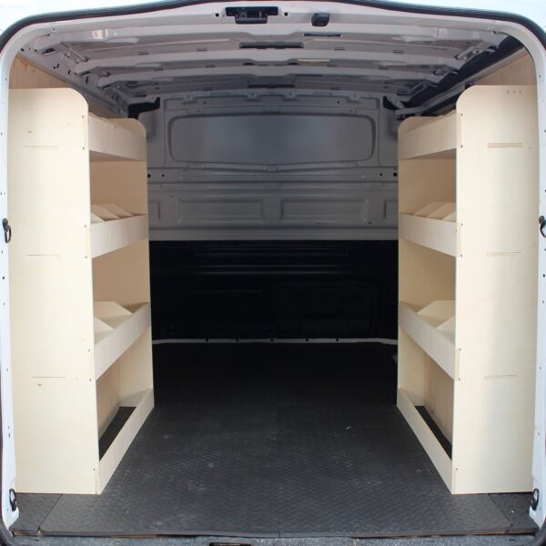 Étagère utilitaire pour Nissan Primastar L1 2001-14 Étagères rangements arrière doubles – Image 2