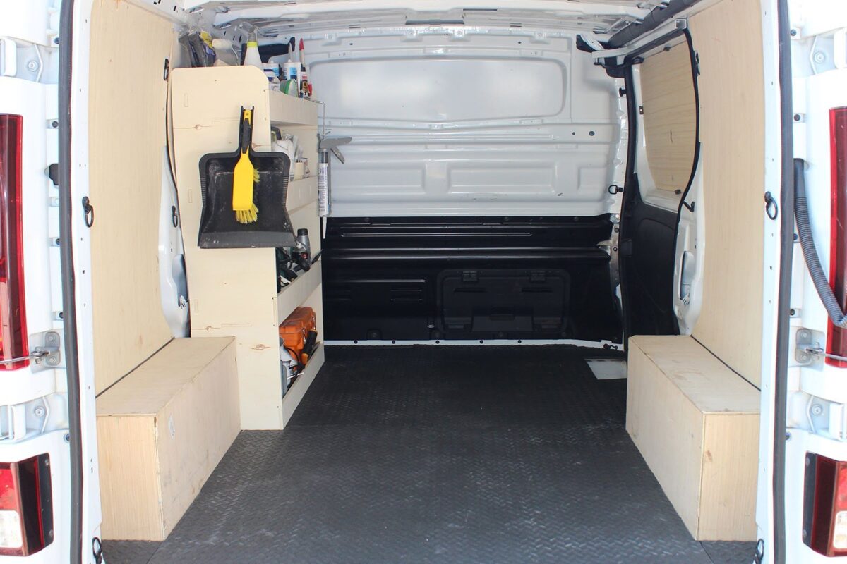 Étagère utilitaire pour Nissan Primastar L2 2001-14 Étagère rangement avant côté conducteur du fourgon – Image 3