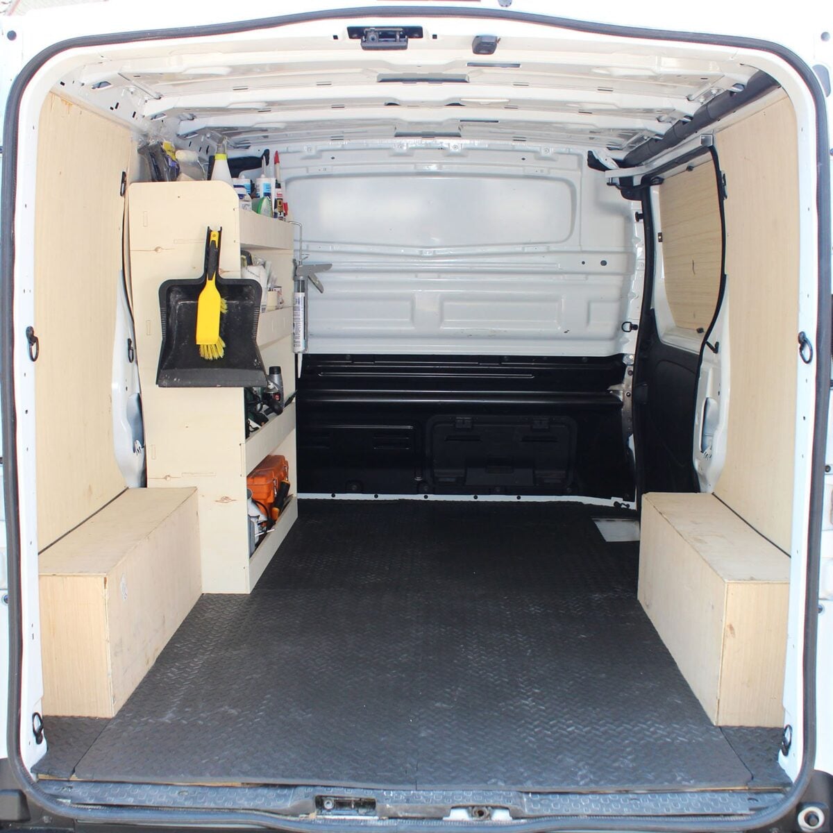 Étagère utilitaire pour Nissan Primastar L1 2001-14 Étagère rangement avant côté conducteur du fourgon – Image 3