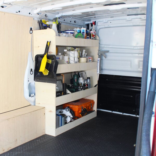 Étagère utilitaire pour Nissan Primastar L1 2001-14 Étagère rangement avant côté conducteur du fourgon – Image 2