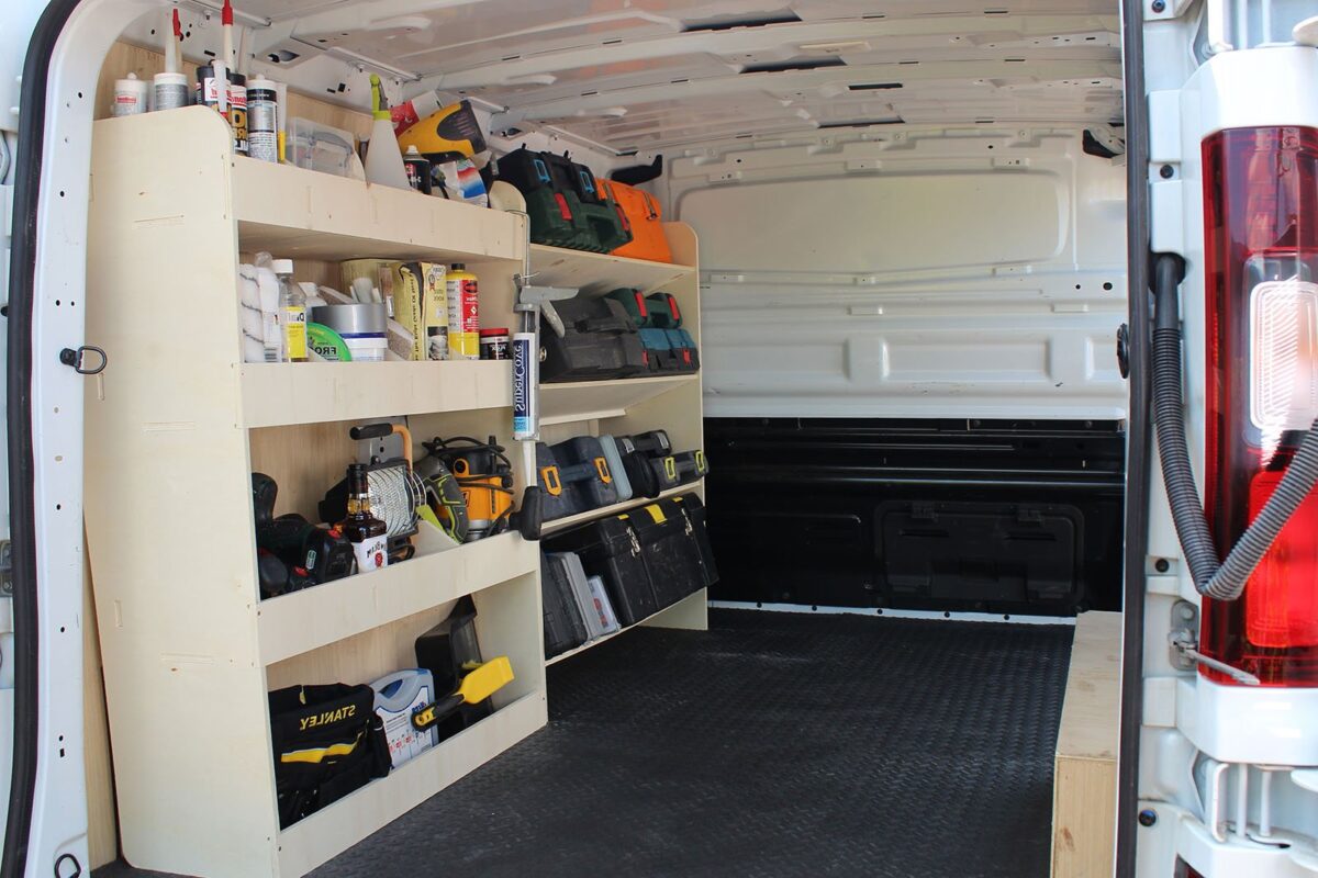 Étagère utilitaire pour Nissan Primastar L2 2001-14 Étagère rangement pour boîte à outils et arrière – Image 3